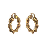 African Hoop Earrings for Women Ethiopian Jewelry Nigeria Congo A