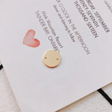 Metal Round Eardrop Charms for Jewelry Making 8pcs