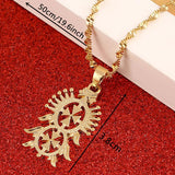Ethiopian Cross Pendant Necklace Ethiopian Eritrea Jewelry