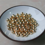 18K DIY Bead Bracelet Kit with Round Beads (100 Pieces)