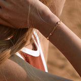 Hand of Fatima Multi-color Bracelet 18K Plated High Jewelry