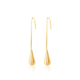 French Style Water Drop Earrings Stainless Steel Hook