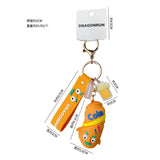 Cola Bottle Rocking Toy Doll Car Keychain Pendant Bag Key Chain Funny Gift