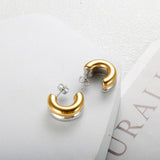 Double Layer Dual Earrings for Women Jewelry