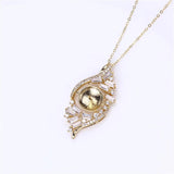 14k Plated Pearl Pendant DIY Accessory for Women