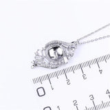 14k Plated Pearl Pendant DIY Accessory for Women