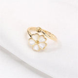 14k Flower Shell Pearl DIY Accessories Fit5-8mm