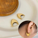3D Titanium Steel K Earrings - Senior Sense
