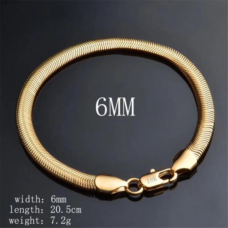 Ethiopian Bracelet Dubai Bangle 18K Jewelry 20.5CM for Women