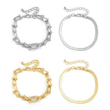 Street Style Punk Hip Hop Snake Chain Bracelet