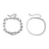 Street Style Punk Hip Hop Snake Chain Bracelet