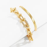 Street Style Punk Hip Hop Snake Chain Bracelet