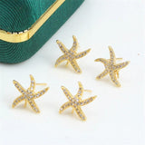 14k Bag Injection Pearl Zircon Stud Earrings