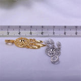 Copper Plated 18K Dream Trap Tassel Pearl Pendant