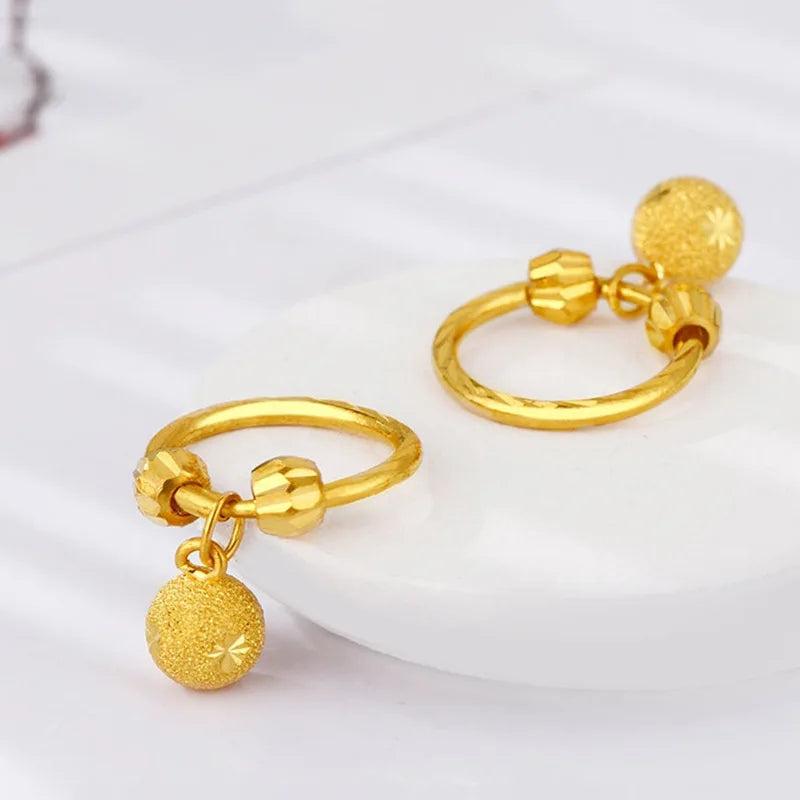 18K Transport Beads Earring Jewelry for Women
