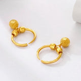 18K Transport Beads Earring Jewelry for Women