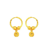 18K Transport Beads Earring Jewelry for Women