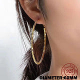 Senlissi Drop Earring 18K Plated 925 Sterling Silver Earrings Jewelry