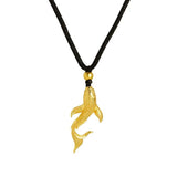 24KT Whale Necklace Pendant Fine Jewelry Wedding Party Birthday Gift
