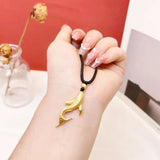24KT Whale Necklace Pendant Fine Jewelry Wedding Party Birthday Gift