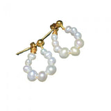 Natural 4-5mm Donut Earrings with Multiple Ways to Wear