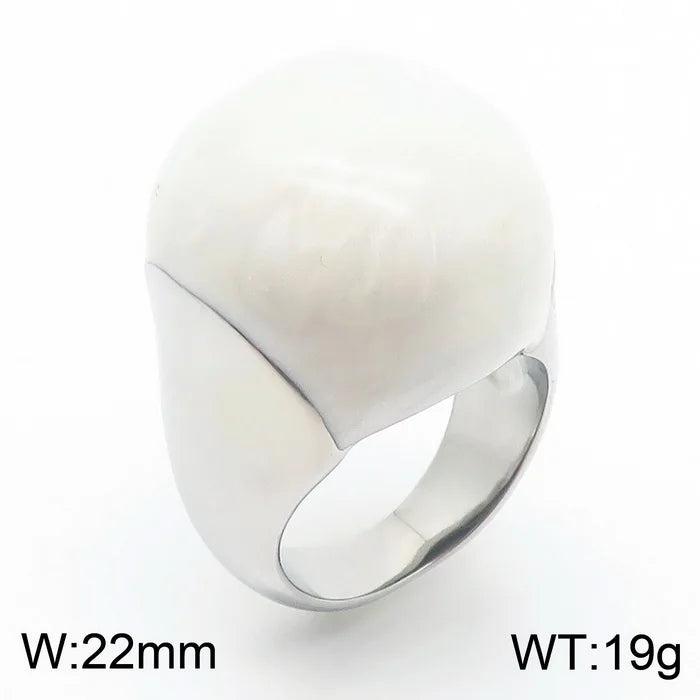 Romantic and Sweet Ring - Stainless Steel - Silver/18K Plated