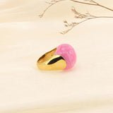 Romantic and Sweet Ring - Stainless Steel - Silver/18K Plated