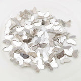 100 PCS 11*13mm K/Copper Filigree Butterfly Flower Slice Charms Base