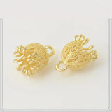 10x13mm 18K Brass Pendant Charms for Jewelry Making