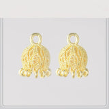 10x13mm 18K Brass Pendant Charms for Jewelry Making