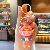 Anime Heart Spirit Keychain Bag Pendant Creative Gift for Girls