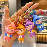 Anime Heart Spirit Keychain Bag Pendant Creative Gift for Girls