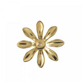 Petal Flower Hairpin DIY Jewelry Accessory *8 Petals K Silver Bronze Holder