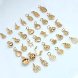Heart Lotus Seedpod Fawn Fortune Bag Blessing Charms Pendants