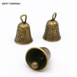 20 PCS 15x9mm Small Bell Charms Pendant DIY Jewelry Making