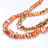 K Plated Chain Irregular Eardrop Earring Accessories Diy Material