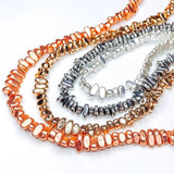 K Plated Chain Irregular Eardrop Earring Accessories Diy Material