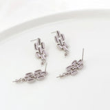 18K Copper Clad S925 Silver Ear Needle w/ Bead Holder DIY Jewelry