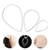 Round Earrings Pendant Jewelry Making Kit Charms Supplies