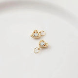 2PCS Love Bracelet Magnet Buckle for Jewelry Making Necklace DIY