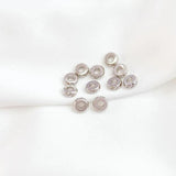 50PCS Copper Plated K Cut Flower Spacer Bead for DIY Jewelry Making