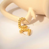 Geometric Stud Earrings for Women - Stainless Steel Jewelry