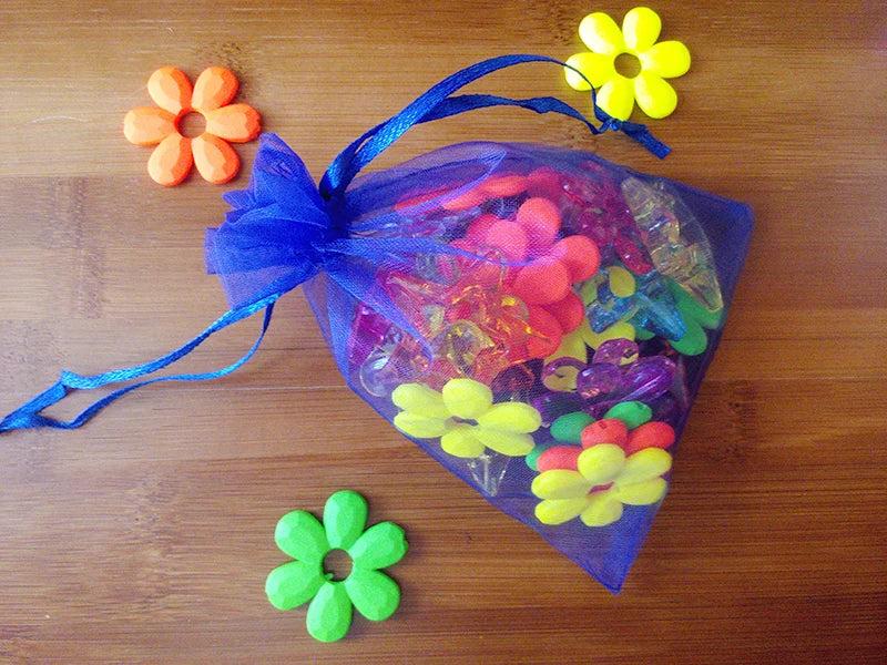 30pcs Organza Bag Royal Drawstring Jewelry Bags 17*23cm Small Transparent Yarn