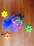 30pcs Organza Bag Royal Drawstring Jewelry Bags 17*23cm Small Transparent Yarn