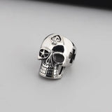 Fongten Gothic Skeleton Rings For Men Stainless Steel Cocktail Ring