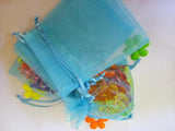 30pcs Organza Bag Lake Drawstring Jewelry Bags Small Pouch