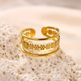 Love Wedding Jewelry Gift Stainless Steel Rings For Women