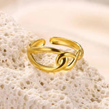 Love Wedding Jewelry Gift Stainless Steel Rings For Women