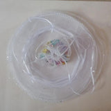 50pcs Round Organza Bag Drawstring for Wedding/gift/food/candy