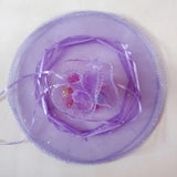 50pcs Round Organza Bag Drawstring for Wedding/gift/food/candy